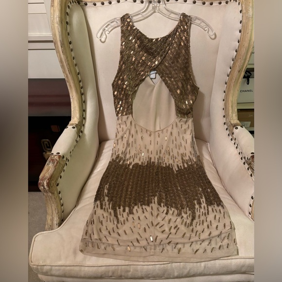 MLV & Free People too late to say sorry beaded dress - Picture 12 of 12